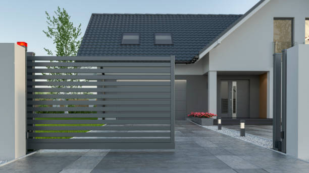motorisation portail coulissant Came pour maison particulier à Nice Collines